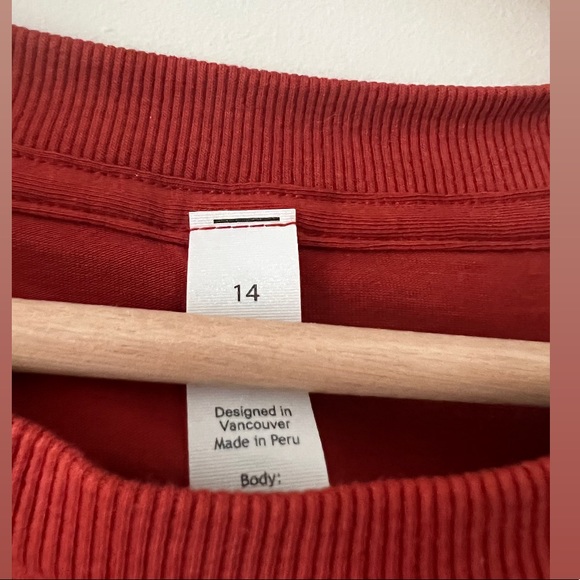 Lululemon | All Yours Crop Tank | Aztec Brick | size 14 | NWT - Picture 5 of 6